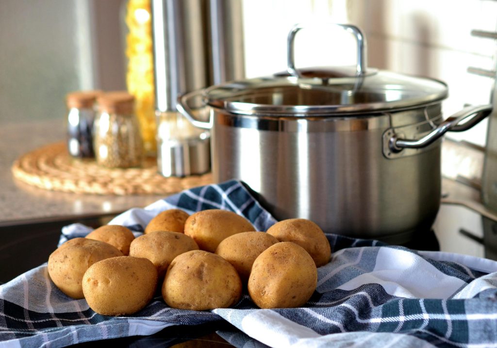 Traditional Finnish summer potatoes, a must-try summer food in Finland”