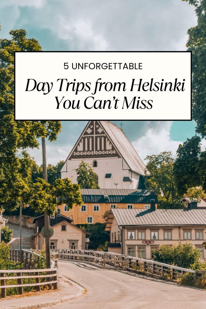 Planning a trip from Helsinki? 5 amazing towns to explore in a day.
