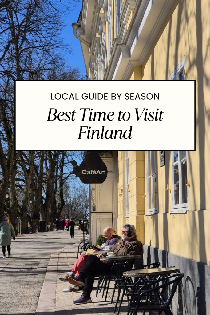 Finland travel guide by season – when to visit for summer, winter, spring, and autumn activities and experiences.