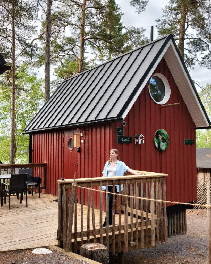 Unique birdhouse stays at Herrankukkaro, one of Finland's most unique places to stay.