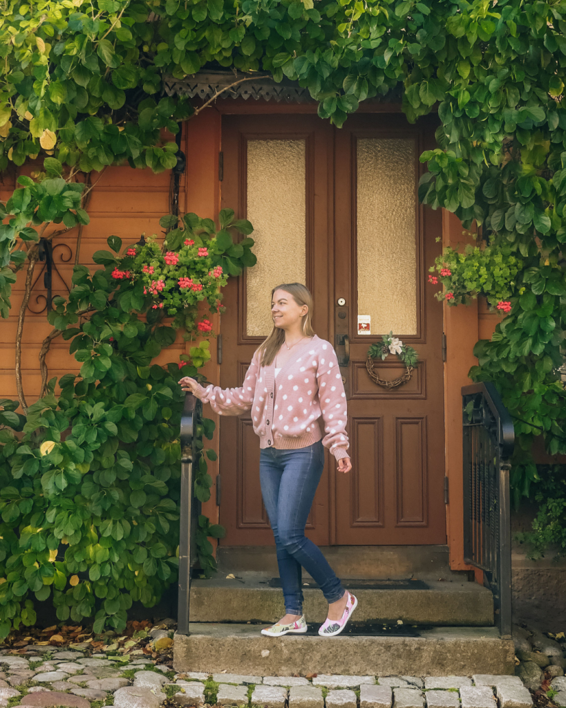 Exploring the charming streets of Old Town Naantali in Southwest Finland.