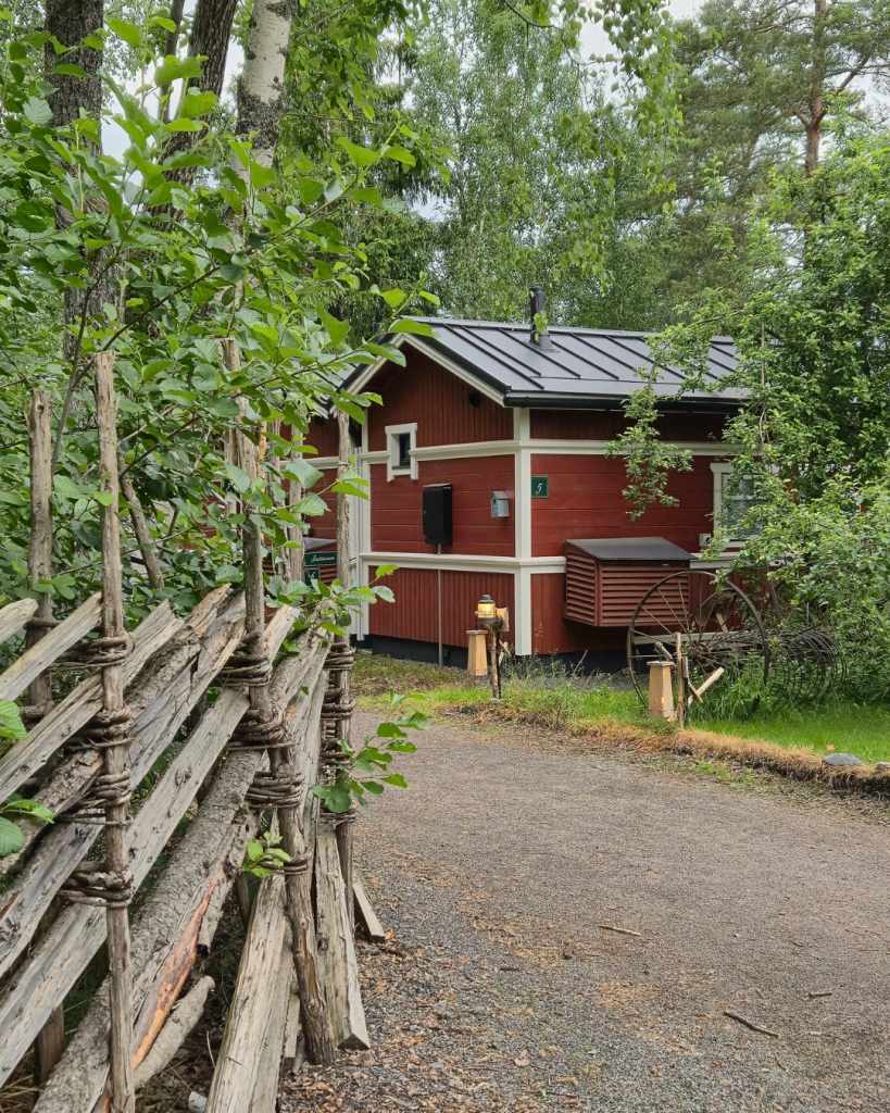 Peaceful surroundings at Herrankukkaro, a unique place to stay in Southwest Finland.