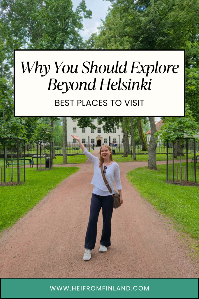Places to visit in Finland beyond Helsinki, including Finnish cities, coastal towns, archipelago and nature.