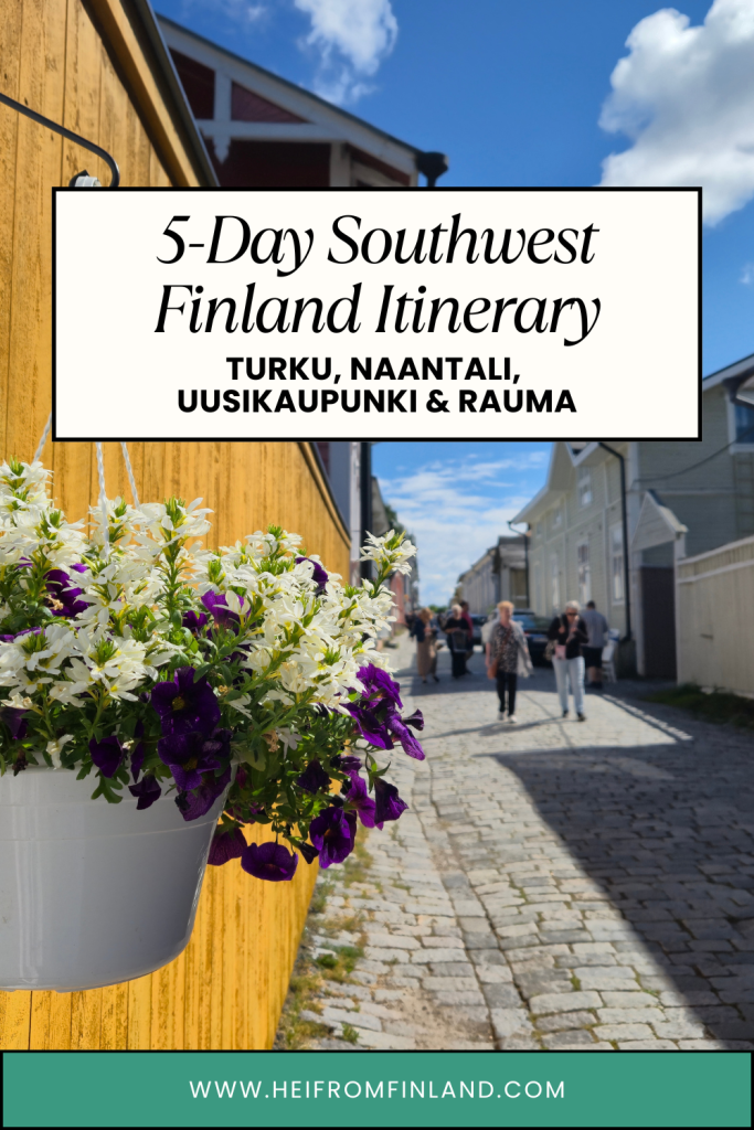 Best places to visit in Southwest Finland in five days.