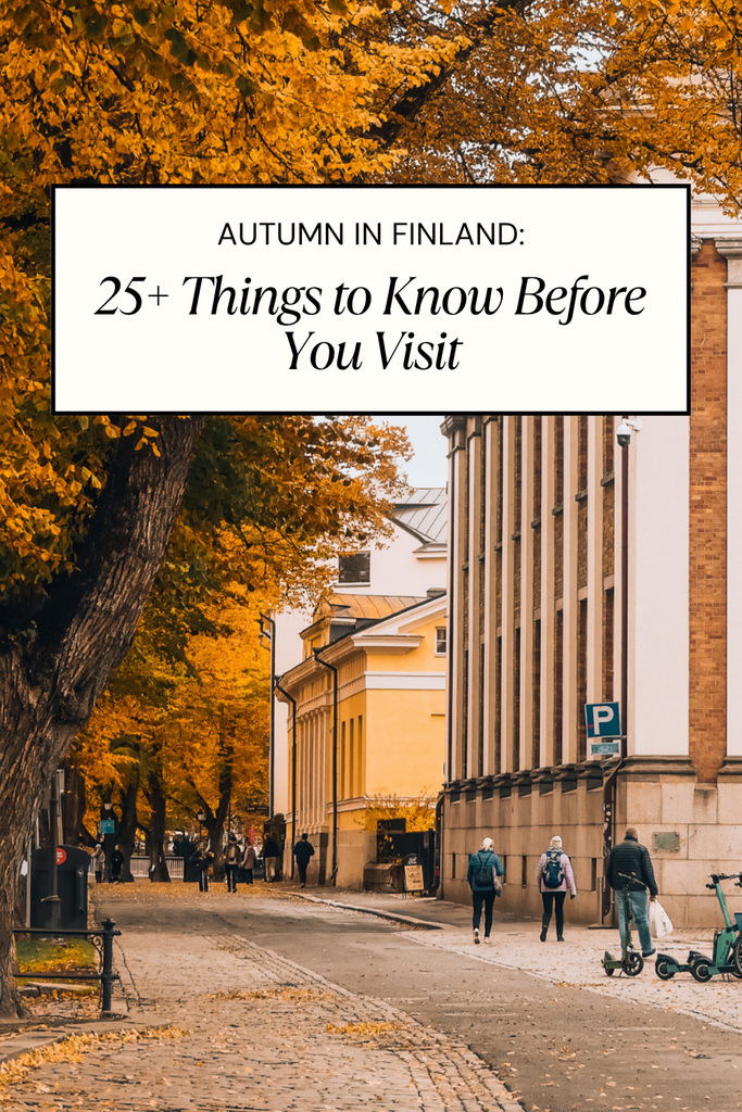 Everything you need to know about visiting Finland in autumn, from weather and daylight to what to pack and what to expect.
