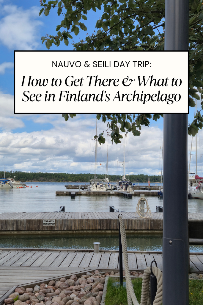 Nauvo Seili day trip: how to get there, what to see in Finland's archipelago.